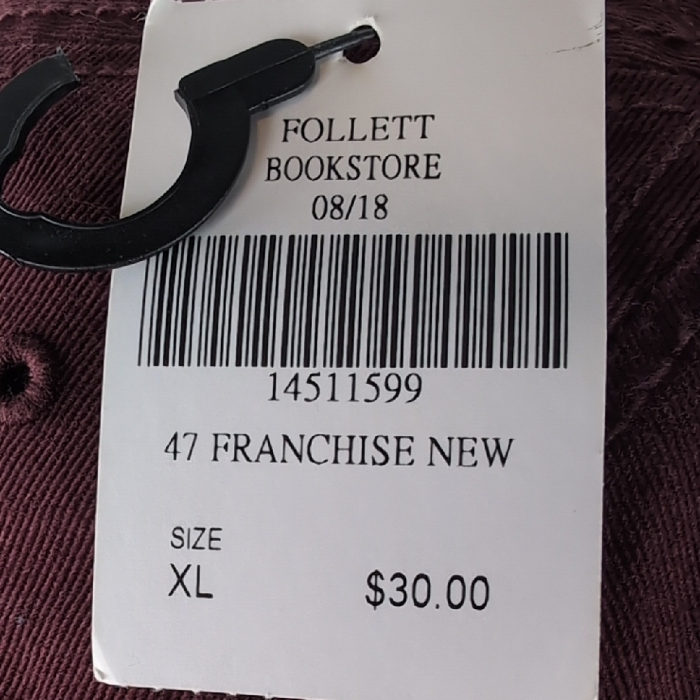 47 Brand Burgundy Fitted Cap - Picture 3 of 10